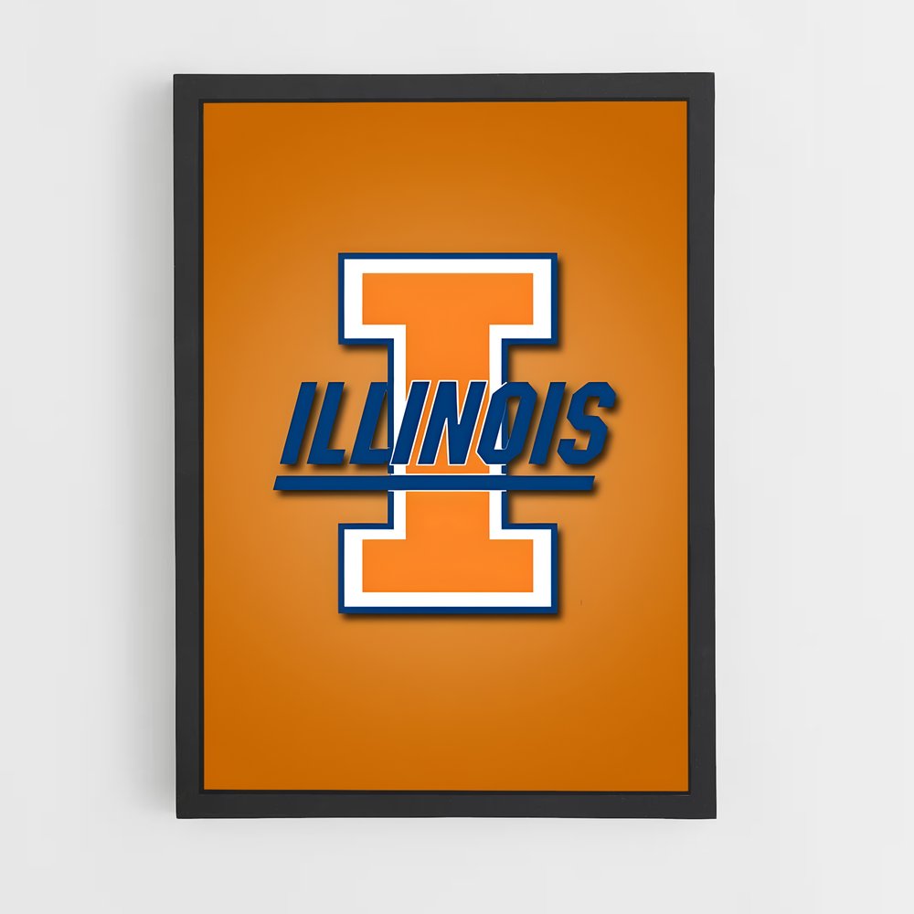 Poster Illini Wildcat Dreams – affiche Basketball (vue 2)